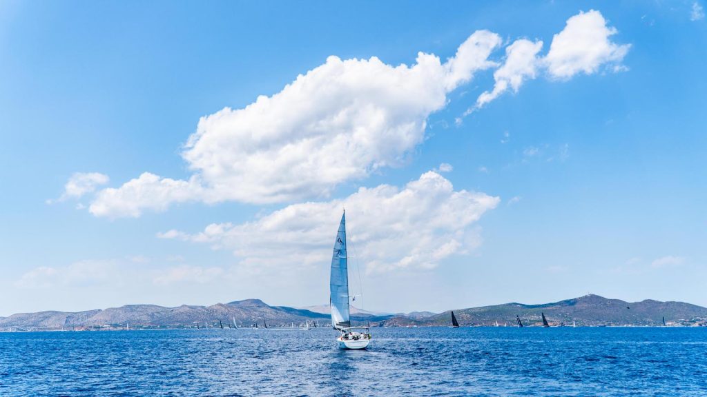 Sailing trip in Greece